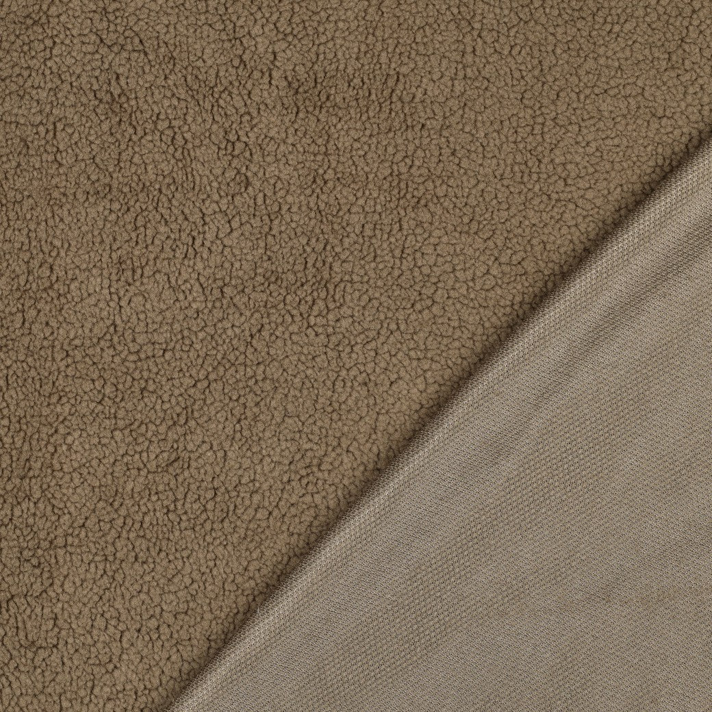 Teddystoff taupe