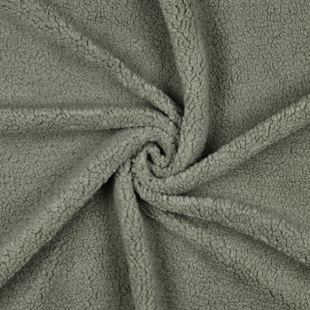 Teddystoff mistel old green
