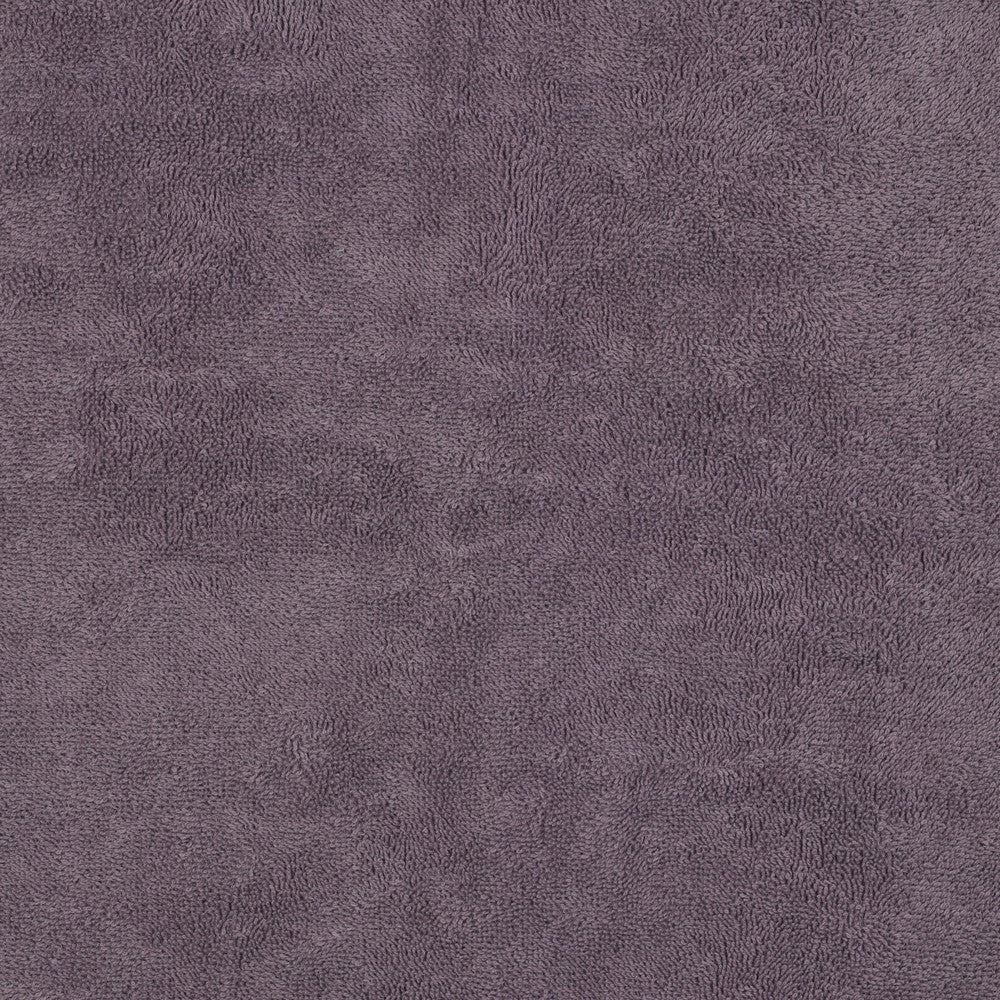 Frottee Baumwolle uni mauve grape