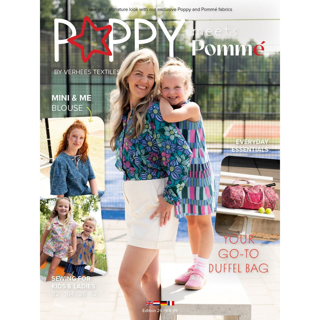 Magazin Poppy meets Pommé Schnittmuster by Verhees Nr.26