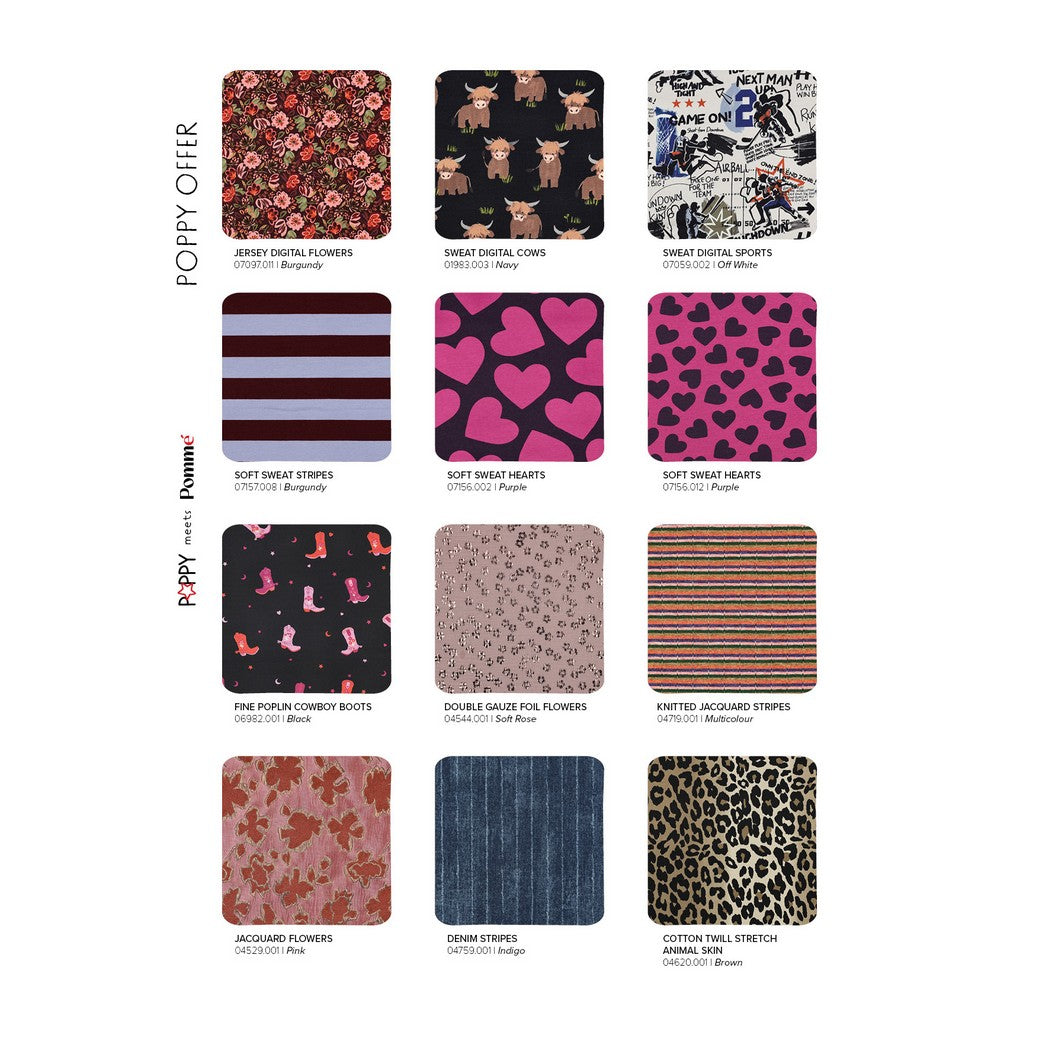 Magazin Poppy meets Pommé Schnittmuster by Verhees Nr.27