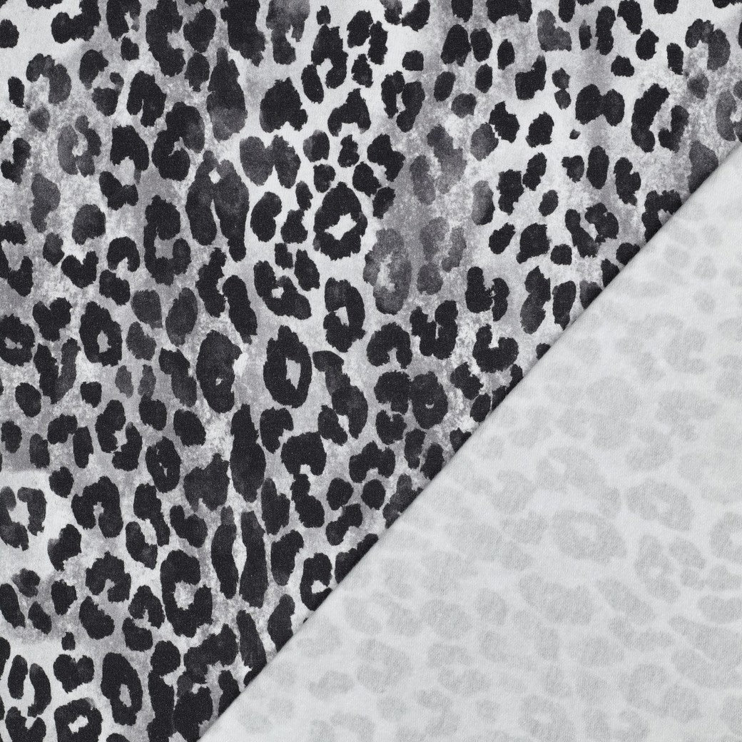BALD ERHÄLTLICH - Sweat digital animalprint Leo grau
