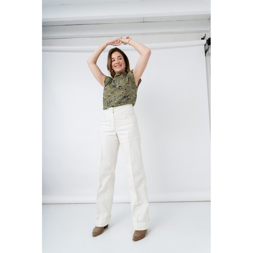 Jeans leicht dehnbar mauve