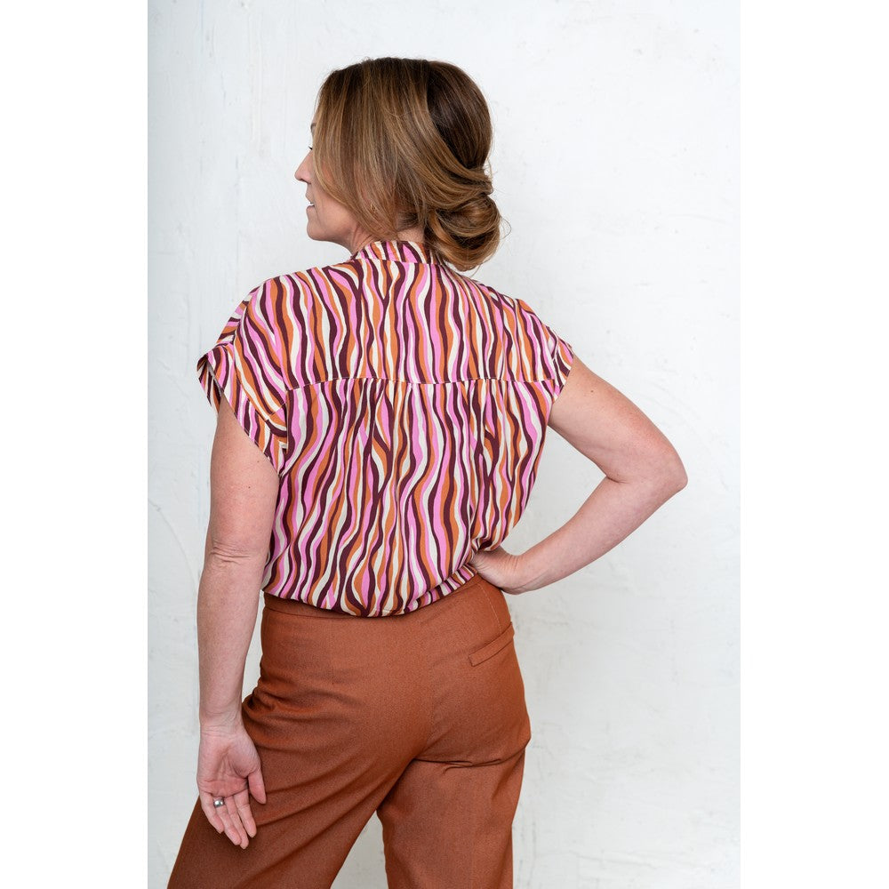 Jeans leicht dehnbar mauve