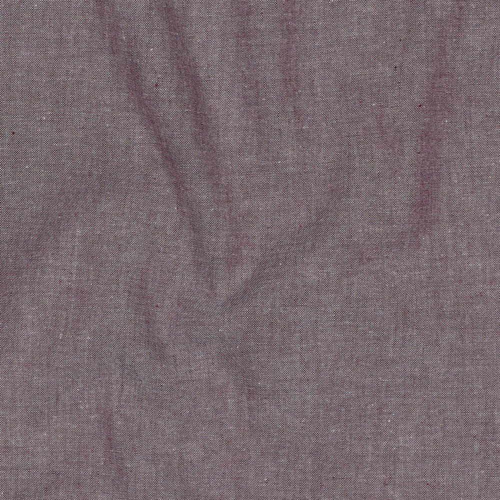 Baumwolle garngefärbt uni aubergine