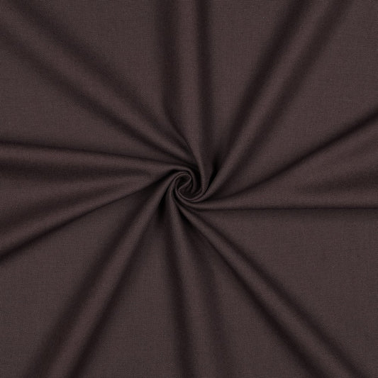 Canvas uni dunkelbraun