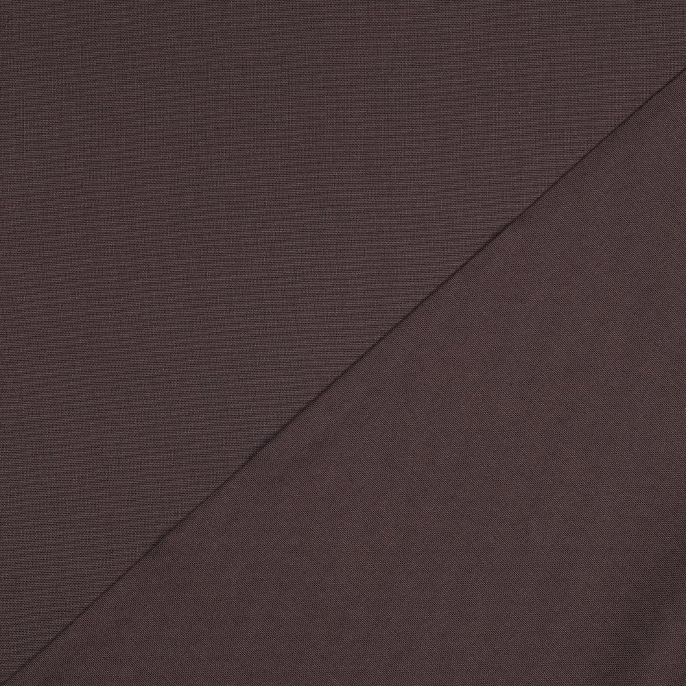 Canvas uni dunkelbraun