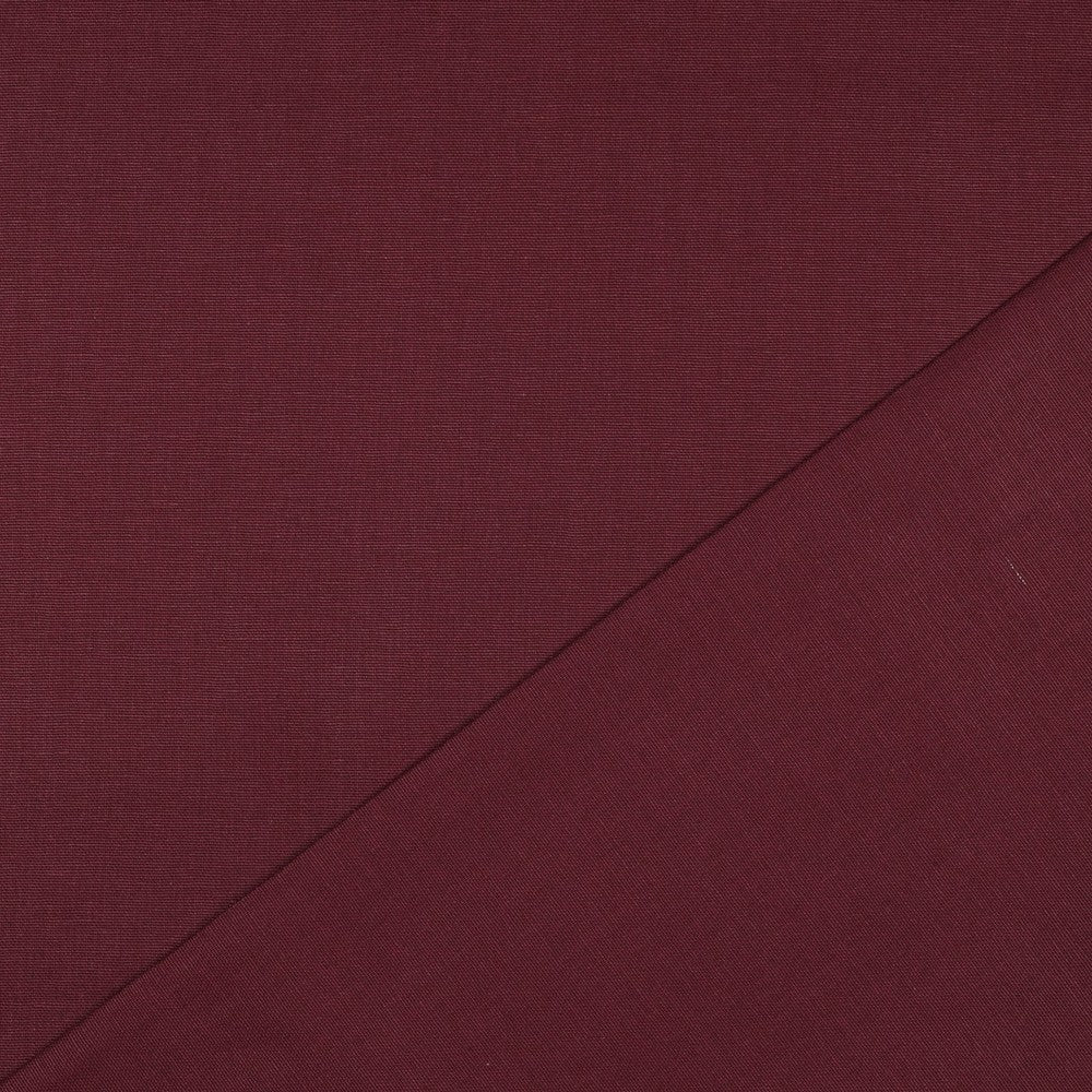 Canvas uni aubergine