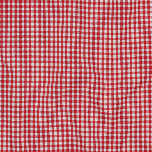 Baumwolle vichy karo rot