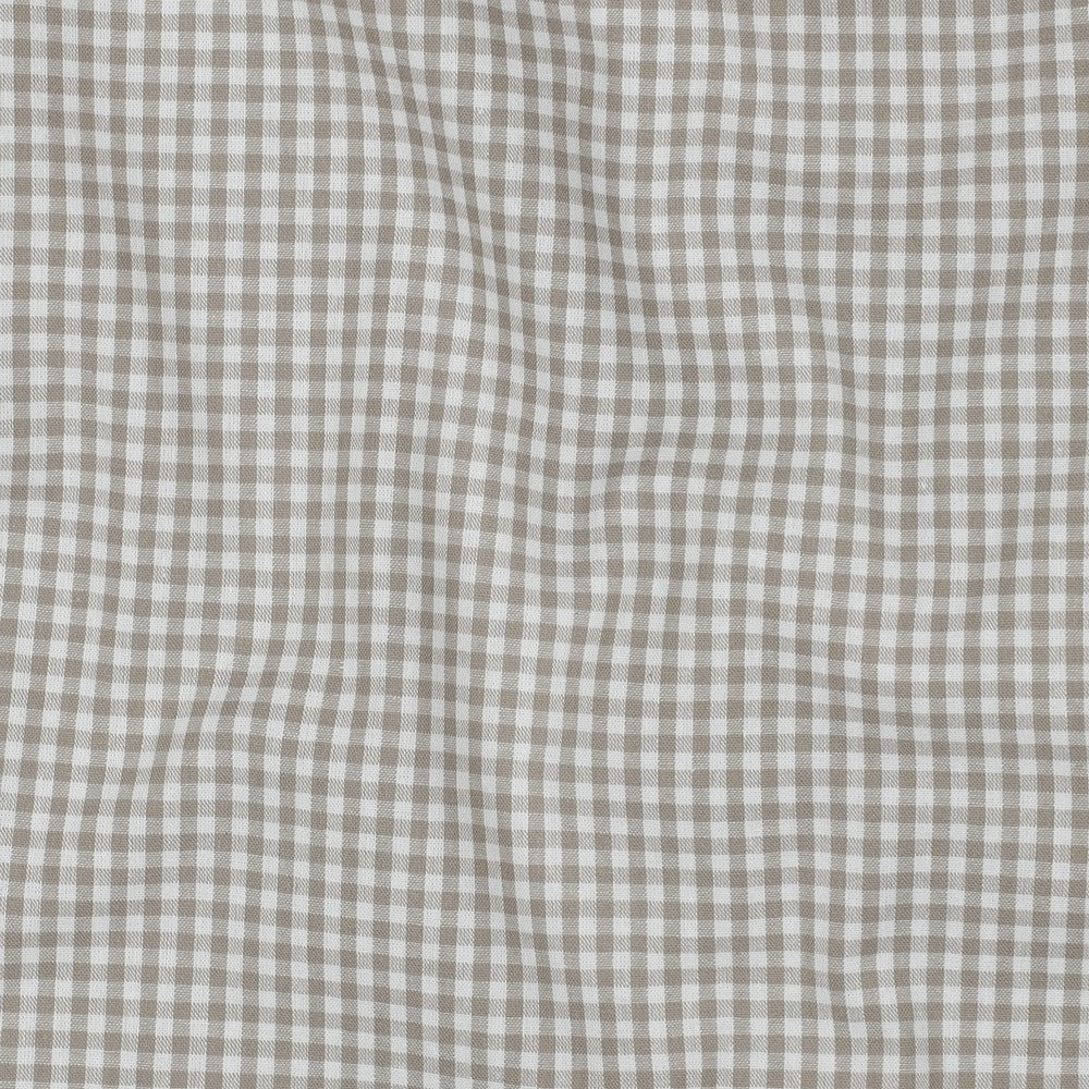 Baumwolle vichy karo sand