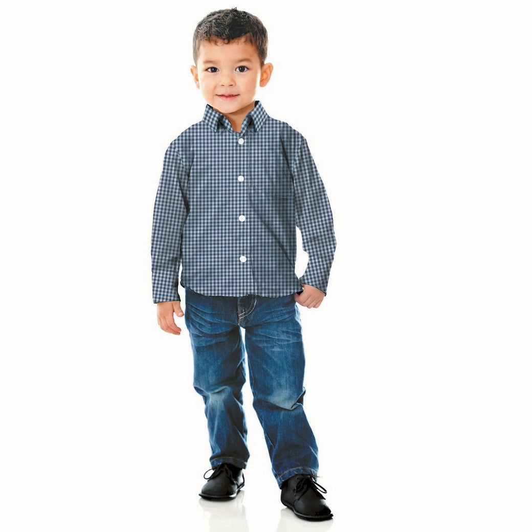 Baumwolle vichy karo sand