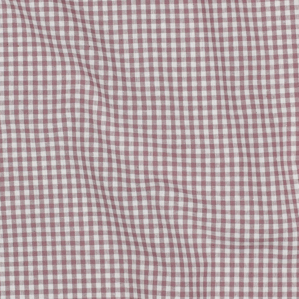 Baumwolle vichy karo mauve