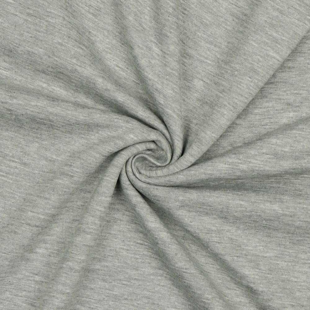 Sweat uni hellgrau meliert