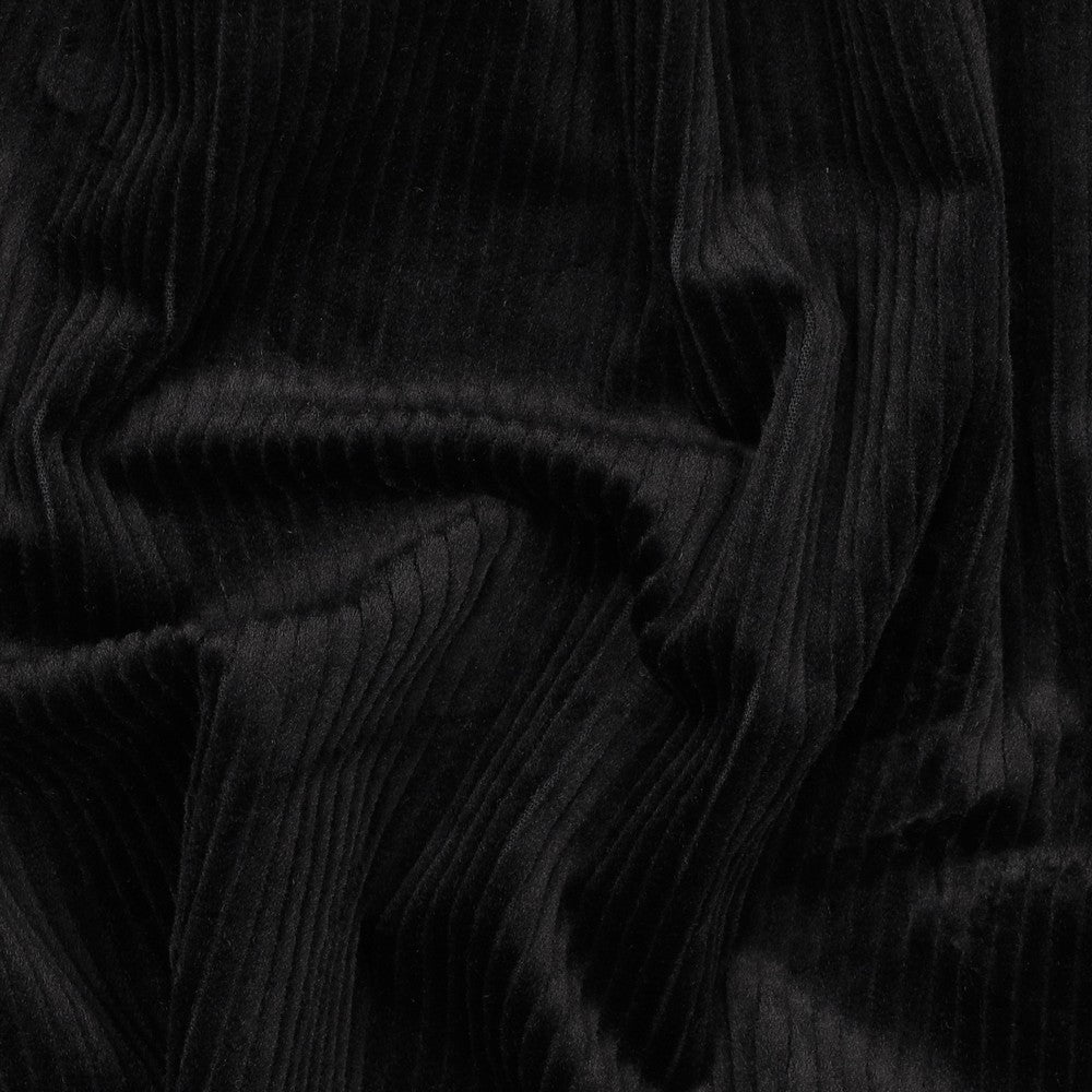 Cord washed stretch schwarz