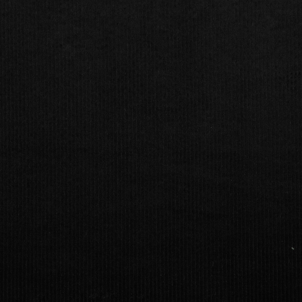 Cord washed stretch schwarz