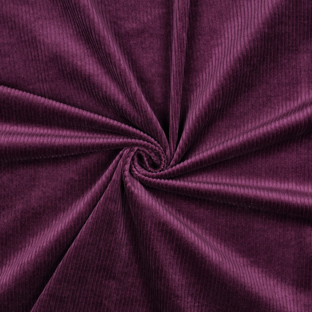 BALD ERHÄLTLICH - Cord washed stretch dunkelviolett