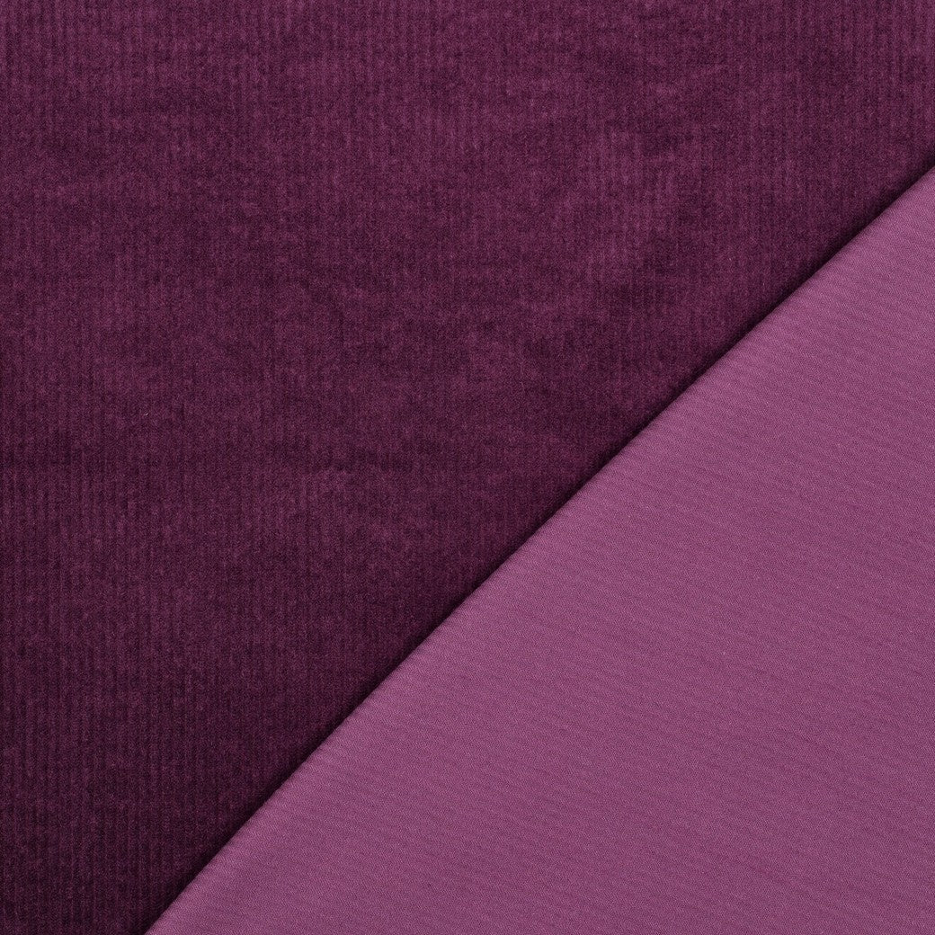 BALD ERHÄLTLICH - Cord washed stretch dunkelviolett