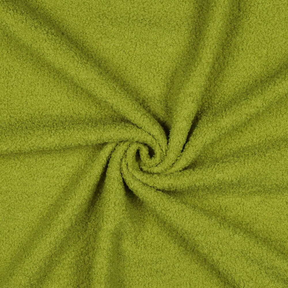 Teddystoff Fleece Double Sided old lime