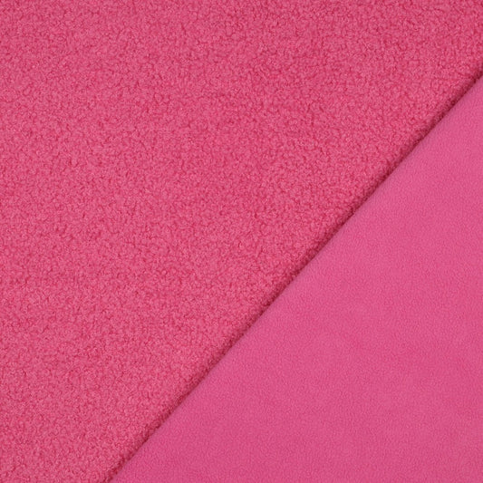 Teddystoff Fleece Double Sided warmes pink