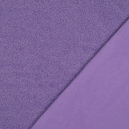 Teddystoff Fleece Double Sided lilac