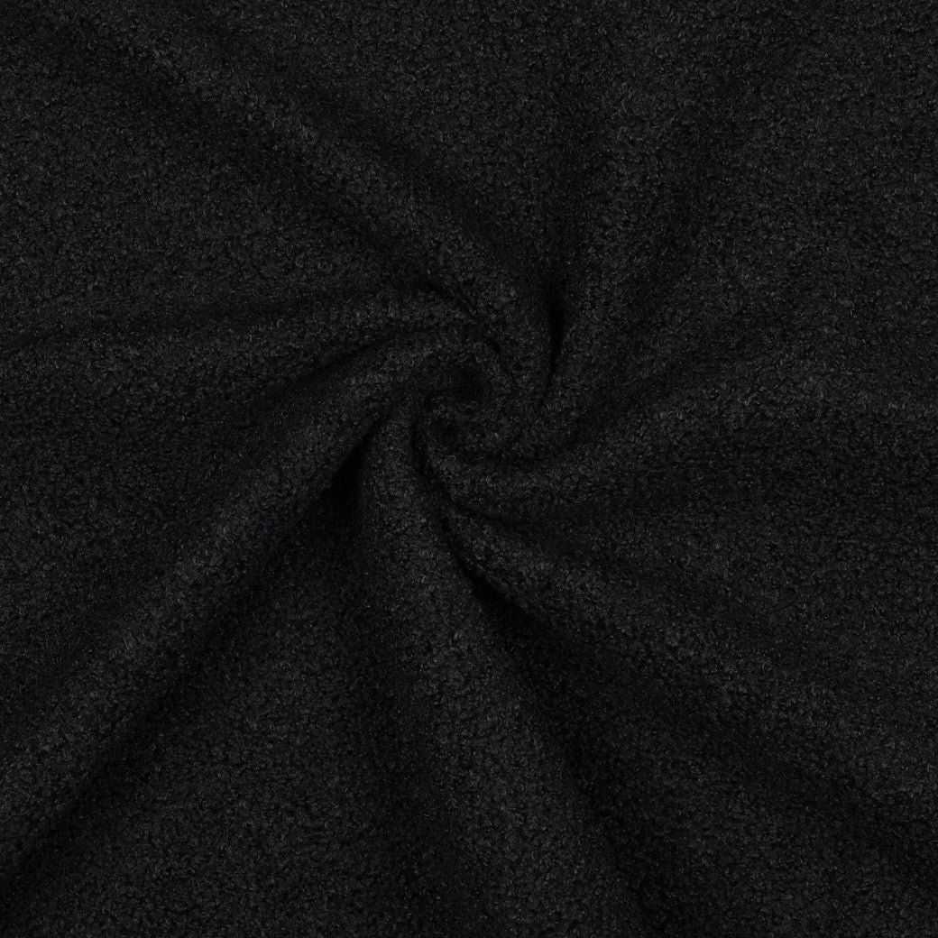 BALD ERHÄLTLICH - Teddystoff Fleece Double Sided schwarz