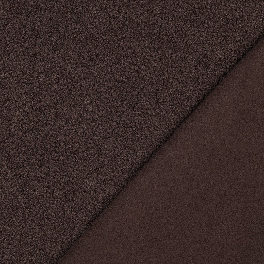 BALD ERHÄLTLICH - Teddystoff Fleece Double Sided braun