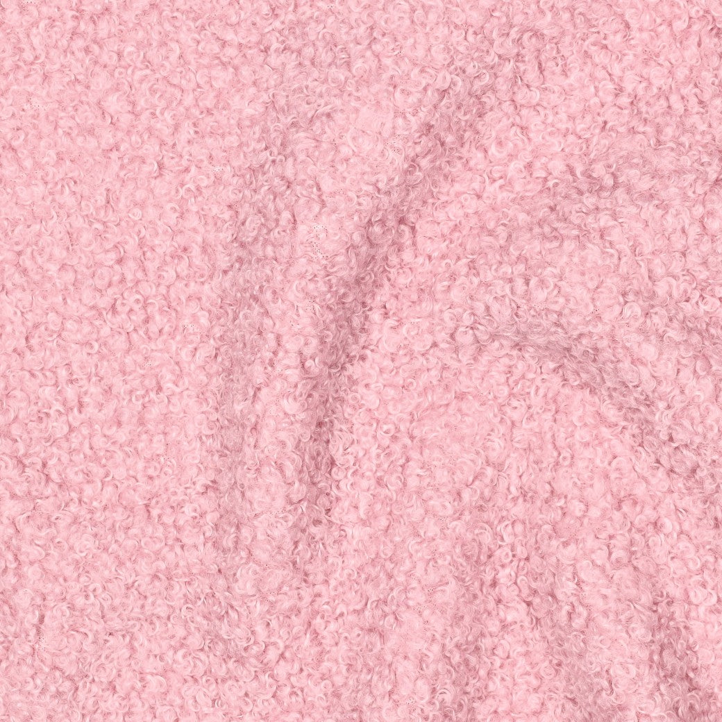 BALD ERHÄLTLICH - Teddystoff Fleece Double Sided zartrosa
