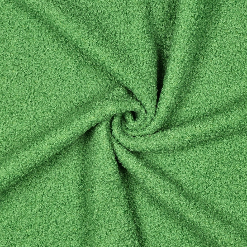 BALD ERHÄLTLICH - Teddystoff Fleece Double Sided grün