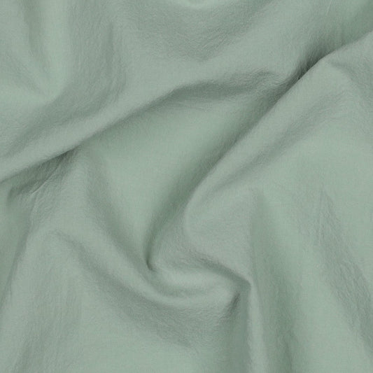 Baumwolle Cotton washed old green