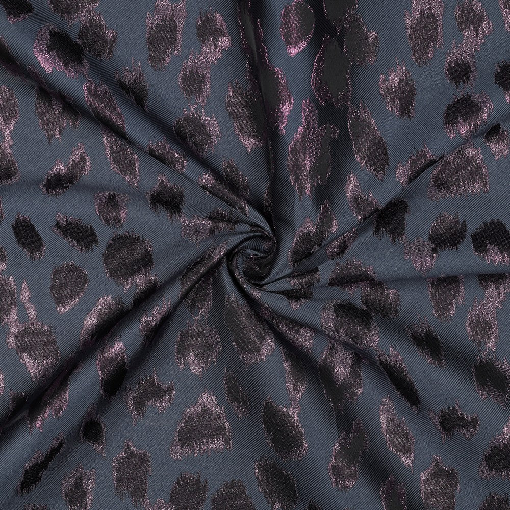 Jacquard Animalskin grau