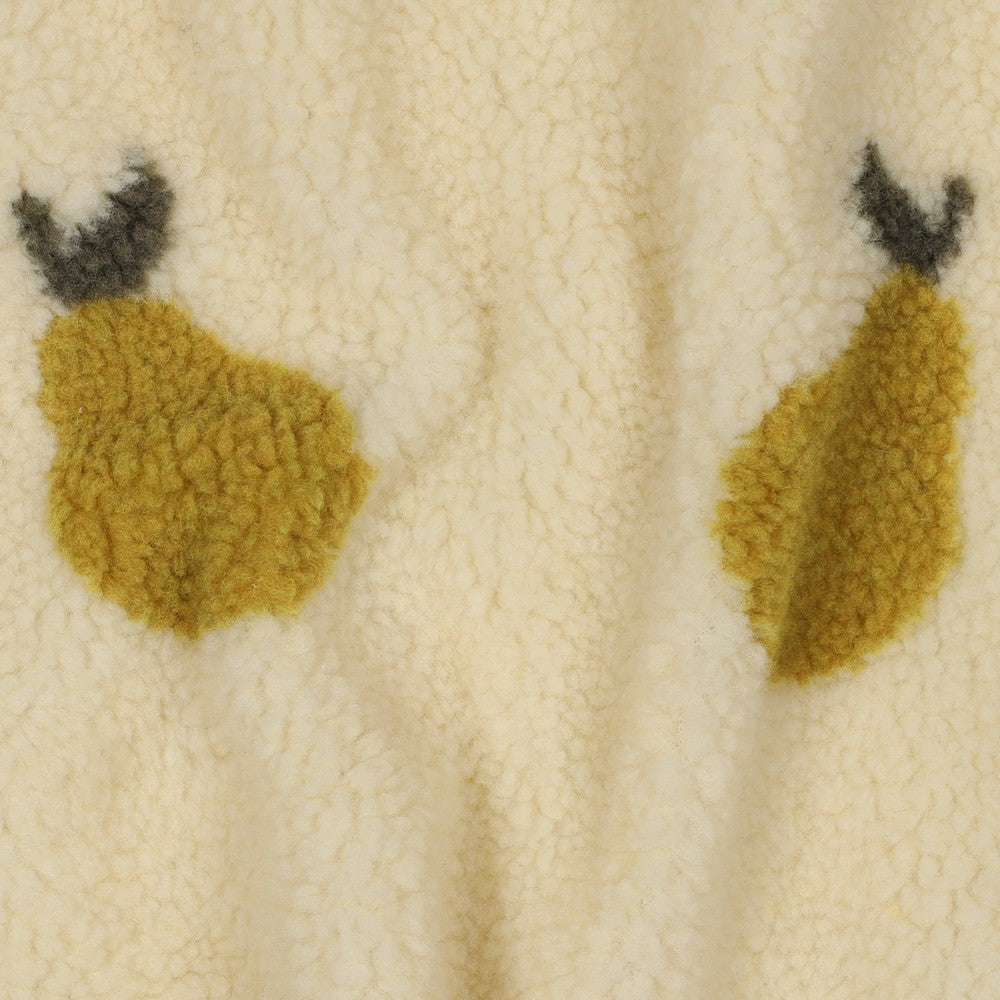 Teddystoff Birnen Pears natural