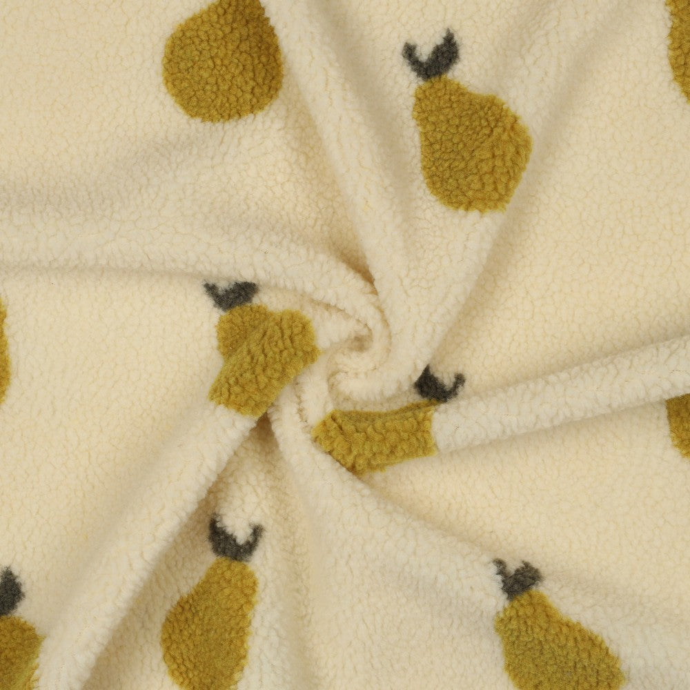 Teddystoff Birnen Pears natural