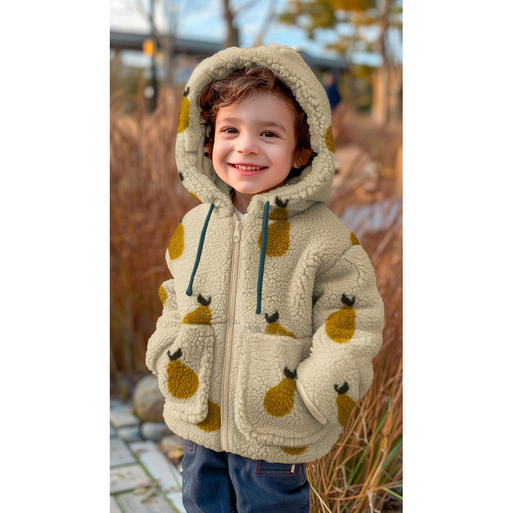 Teddystoff Birnen Pears natural