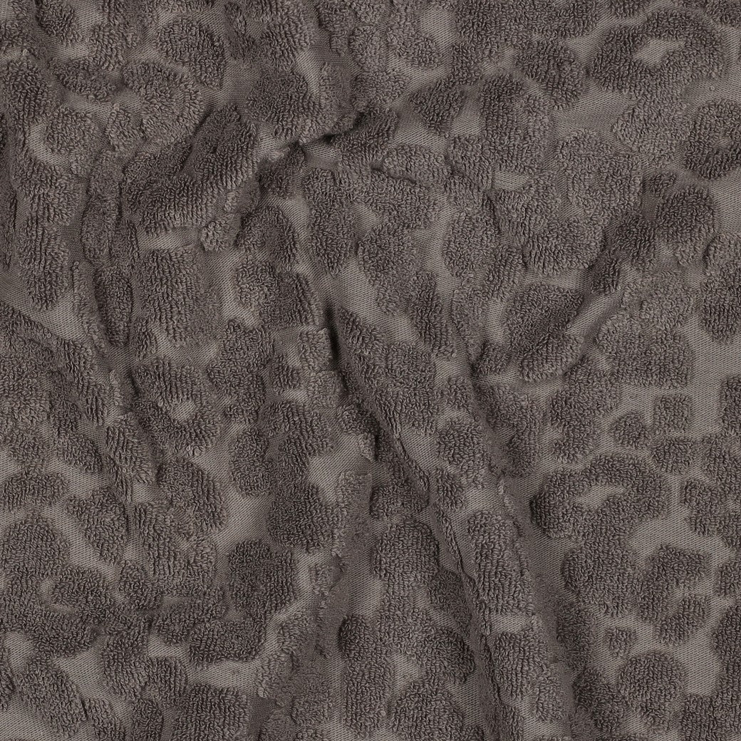 Bald erhältlich - Frottee Baumwolle Strick taupe