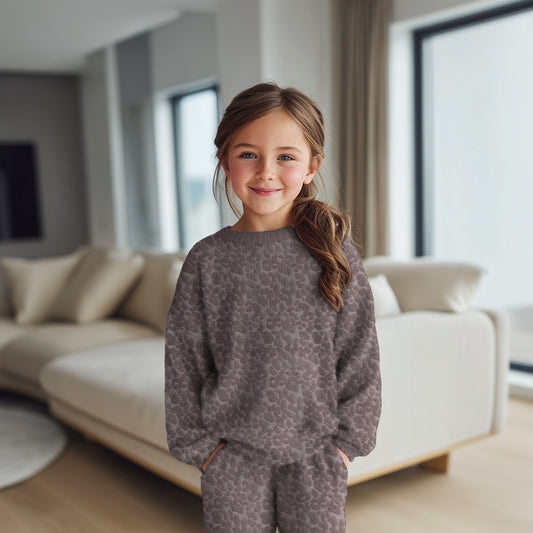 Bald erhältlich - Frottee Baumwolle Strick taupe