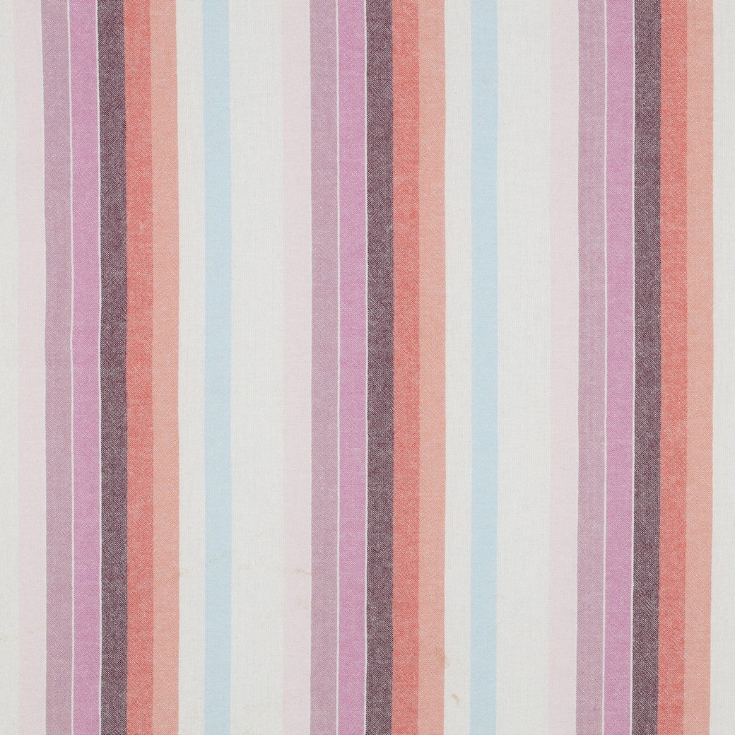Baumwolle garngefärbt Streifen rot rosa orange