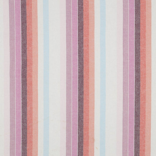 Baumwolle garngefärbt Streifen rot rosa orange