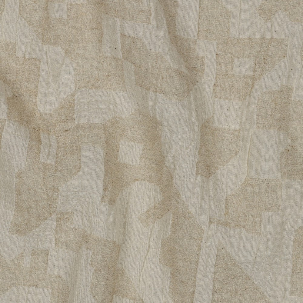 Leinen Baumwolle Jacquard Abstrakt natur