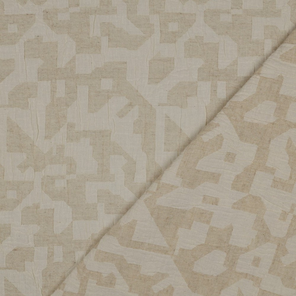 Leinen Baumwolle Jacquard Abstrakt natur