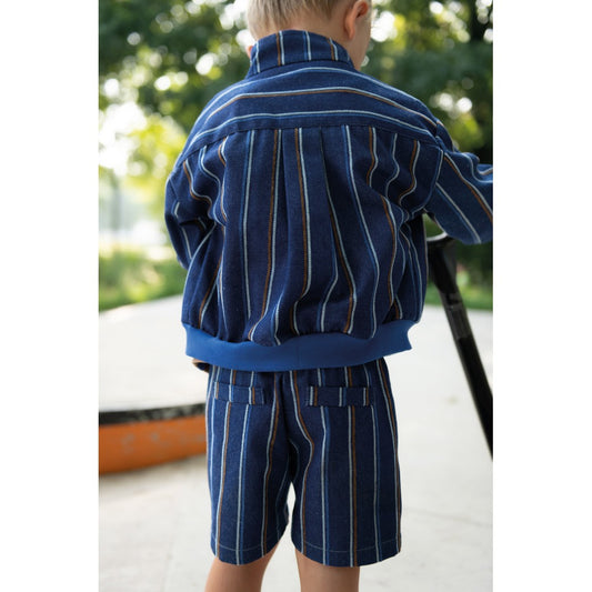 Jeans Denim Stripes indigo