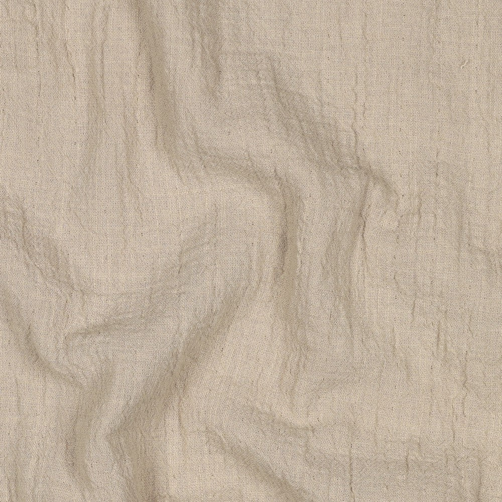Musselin Slub sand
