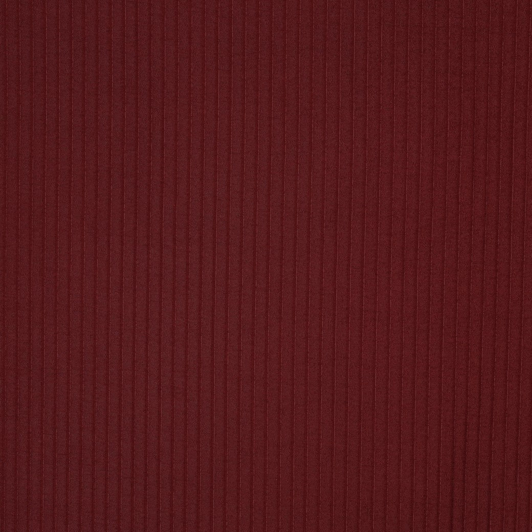 Jersey Rippenjersey uni breit bordeauxrot