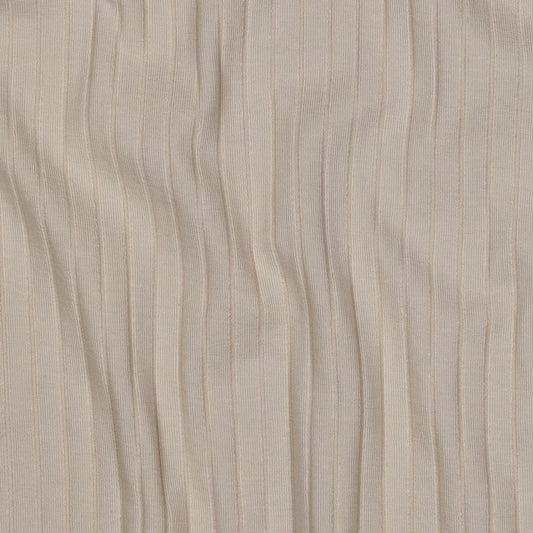 Jersey Rippenjersey uni breit sand