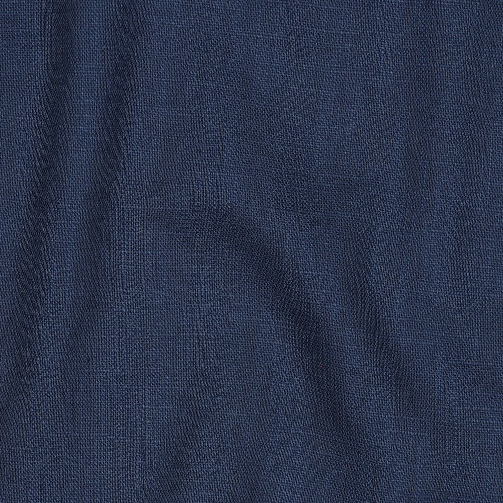 Leinen washed indigo blau