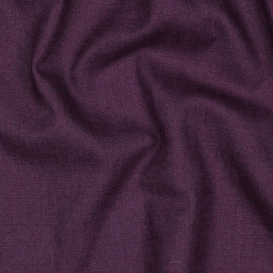 Leinen washed dunkel violett