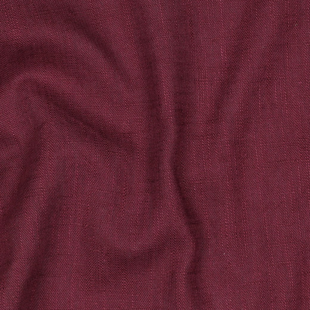 Leinen washed weinrot
