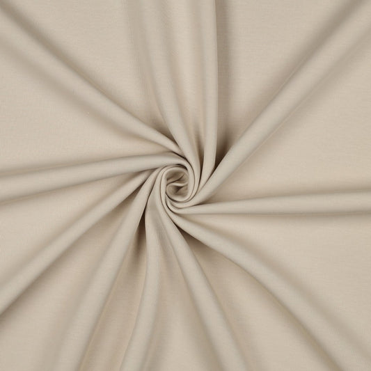 Interlock Jersey Baumwolle sand