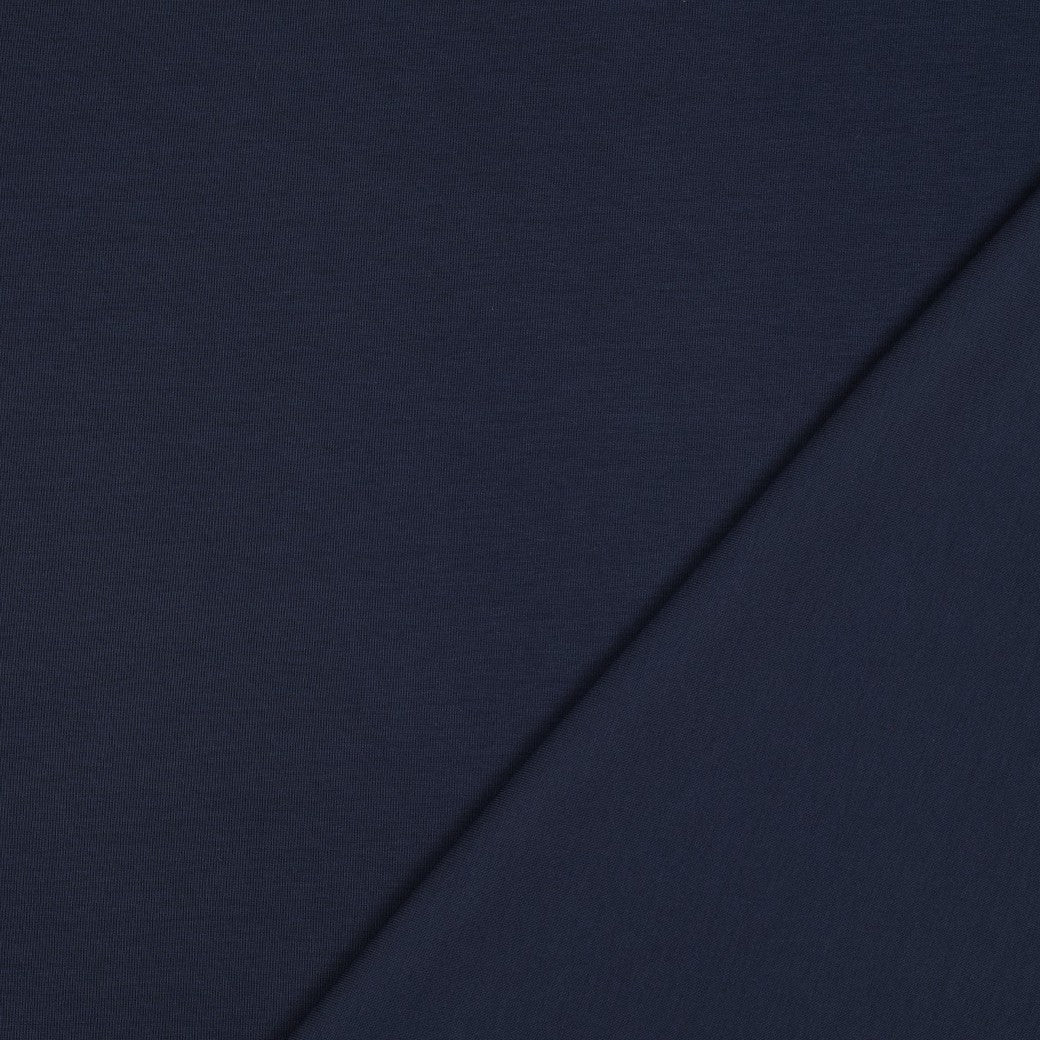Interlock Jersey Baumwolle navy