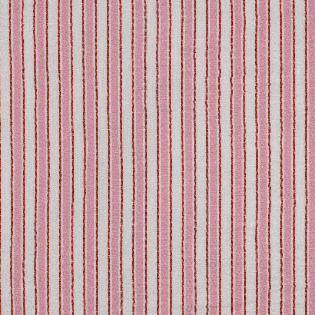 Musselin garngefärbt Streifen breit rosa rot