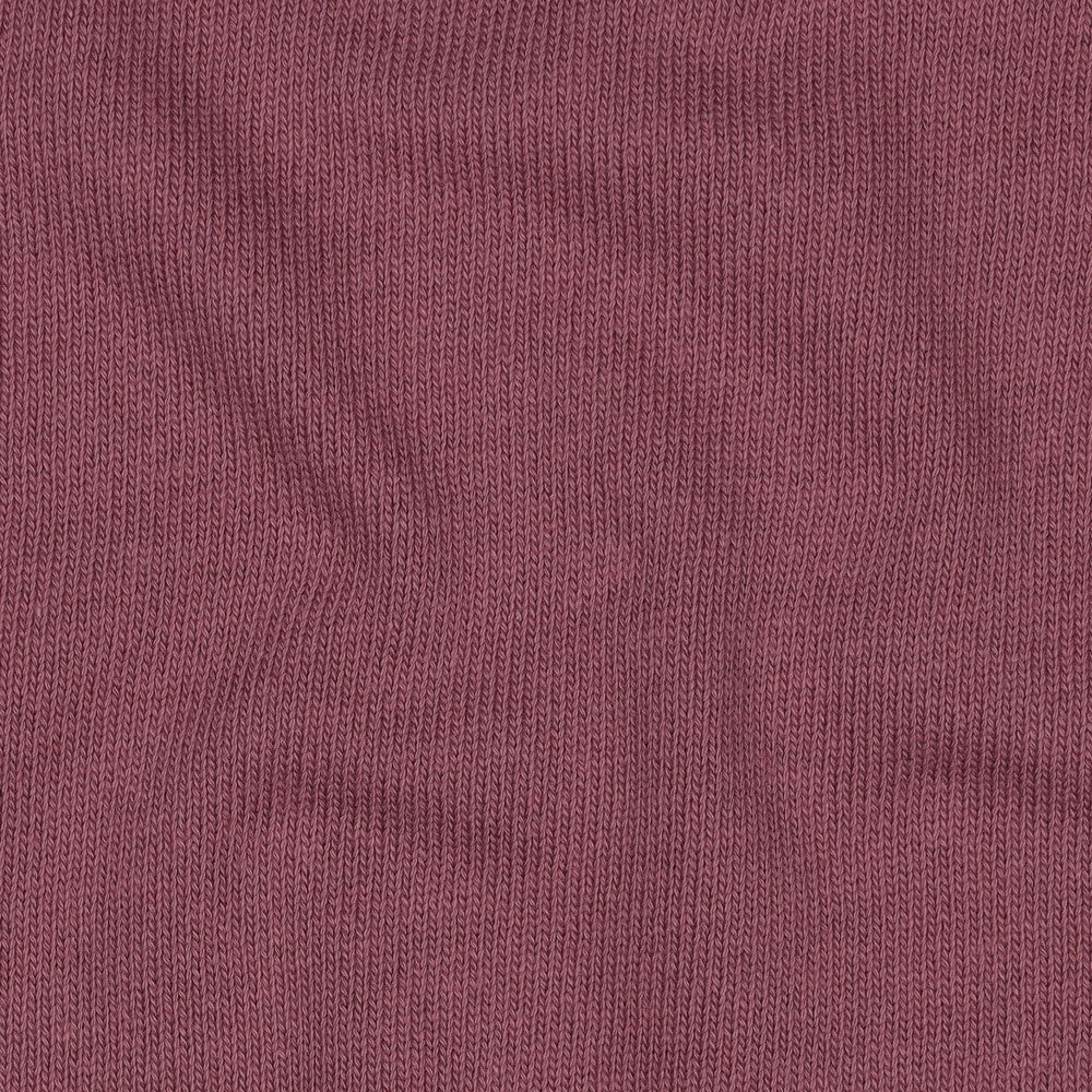 Strick Cotton Knitted dunkel mauve